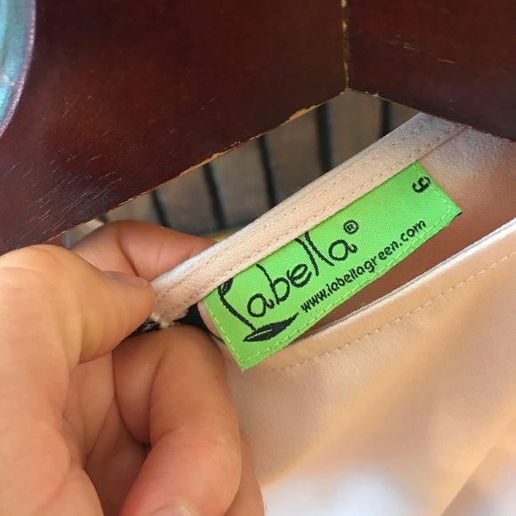 Pink summer asymmetric dress size 6 - Picture 3 of 4